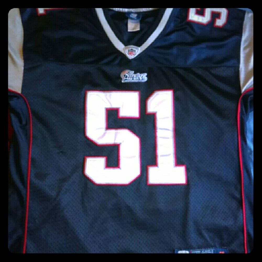 Men's Reebok Patriot Jersey Mayo XL Stitched GUC